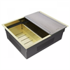 Мойка Paulmark NEXT-MULTI SINK 54 UNI PM785445-LG светлое золото pm785445-lg