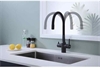 Смеситель для кухни Paulmark Salix антрацит Sa213419-401 sa213419-401