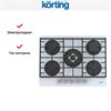 Газовая стеклянная варочная панель Korting HGG 7835 CTW 00000017806