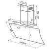 Каминная вытяжка Maunfeld Sky Star Chef 60 белый ут000010885 - фото 37269
