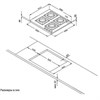 Встраиваемая газовая варочная панель Korting HG 661 CTGB 00000017042 - фото 39190