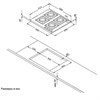 Встраиваемая газовая варочная панель Korting HG 665 CTSK 00000016705 - фото 39202