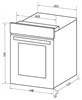 Встраиваемый электрический духовой шкаф Maunfeld EOEC 516W ут000011101 - фото 42690