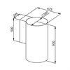 Каминная вытяжка Maunfeld Lee Wall sensor 39 белый ка-00015696 - фото 46466