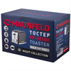 Maunfeld MF-821BK тостер - фото 47281
