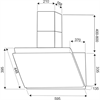 Каминная вытяжка Exiteq EX-1126 black e10120 - фото 47624