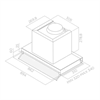Встраиваемая вытяжка Elica Boxin Advance IX/A/90 prf0181497 - фото 50165