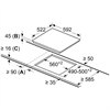 Встраиваемая индукционная варочная панель Bosch PKN651FP2E pkn651fp2e - фото 50566