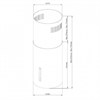 Островная вытяжка Korting KHA 39970 W Cylinder 00000017247 - фото 56194