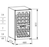 Maunfeld MFWC-124D49 винный шкаф - фото 56772
