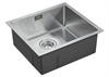 Кухонная мойка Paulmark Weser PM804844-BS брашированная нержавеющая сталь pm804844-bs - фото 57669