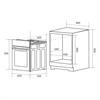 Встраиваемый электрический духовой шкаф Zugel ZOE452X 433326 - фото 65505