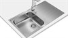 Металлическая мойка Teka UNIVERSE 50 T-XP 1B 1D PLUS POLISHED 115110022 - фото 69539