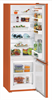 Холодильник Liebherr CUno 2831 2-хкамерн. оранжевый (двухкамерный) - фото 7165