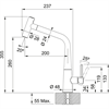 Смеситель для кухни Franke Icon Pull-out (115.0625.188) 115.0625.188 - фото 72343