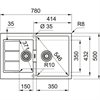 Кухонная мойка Franke S2D 651-78 (143.0628.385) белый 143.0628.385 - фото 72563