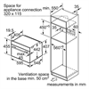 Встраиваемый электрический духовой шкаф Bosch CMG633BB1 cmg633bb1 - фото 78224
