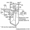 Встраиваемый электрический духовой шкаф Bosch HBF534ES0Q hbf534es0q - фото 78460