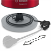 Чайник электрический Bosch TWK4P434 1.7л. 2400Вт красный (корпус: пластик) - фото 79798