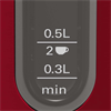 Чайник электрический Bosch TWK4P434 1.7л. 2400Вт красный (корпус: пластик) - фото 79802