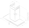 Каминная вытяжка Elica Thin IX/A/120 prf0144972 - фото 81254
