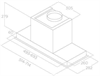 Встраиваемая вытяжка Elica Hidden Advance BL MAT/A/72 prf0184107 - фото 81323