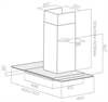 Каминная вытяжка Elica Flat Glass IX/A/90 68516390a - фото 81433