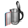 Чайник электрический Gorenje K15DWS 1.5л. 2200Вт нержавеющая сталь (корпус: нержавеющая сталь) - фото 83472
