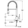 Смеситель для мойки Teka ARK 939 Chrome - фото 83823