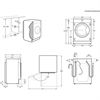 Встраиваемая стиральная машина Electrolux EWN7F447WI класс:B загрузка до 7кг - фото 85305