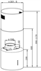 Островная вытяжка Maunfeld Lee Light Isla 35 черный (в 2-х коробках) ка-00020880 - фото 86218