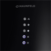 Maunfeld LEE LIGHT ISLA 35 Black вытяжка островная - фото 86224