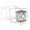 VESTEL встраиваемая стиральная машина 8 кг WMBI8120T2A - фото 88043