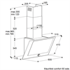 Каминная вытяжка Maunfeld Comfort 60 Side ка-00022592 - фото 88459