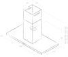 Островная вытяжка Elica Thin Island IX/A/120 prf0144973 - фото 92904