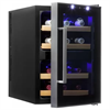 ColdVine С12-TBF2 винный шкаф отдельностоящий, 33 л, 534х340х510 мм, черный - фото 9695