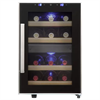 ColdVine С12-TBF2 винный шкаф отдельностоящий, 33 л, 534х340х510 мм, черный - фото 9702