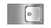 Металлическая мойка Teka UNIVERSE 50 T-XP 1B 1D PLUS POLISHED 115110022 - фото 99350